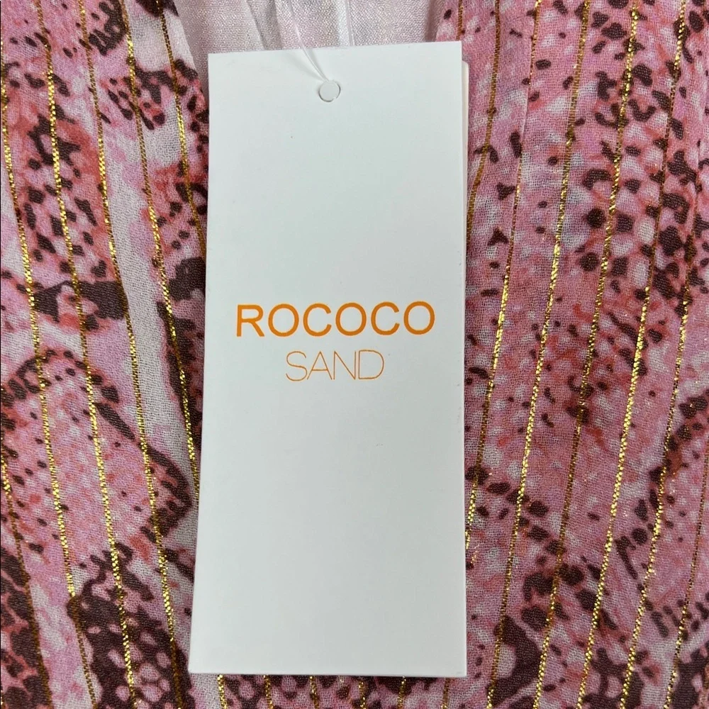 NWT Rococo Sands x Revolve Lexi Pink Snake Print Mini Dress Small - Picture 4 of 12